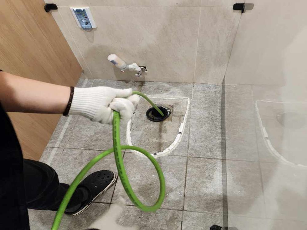 동두천 화장실 바닥 배수구 고압세척